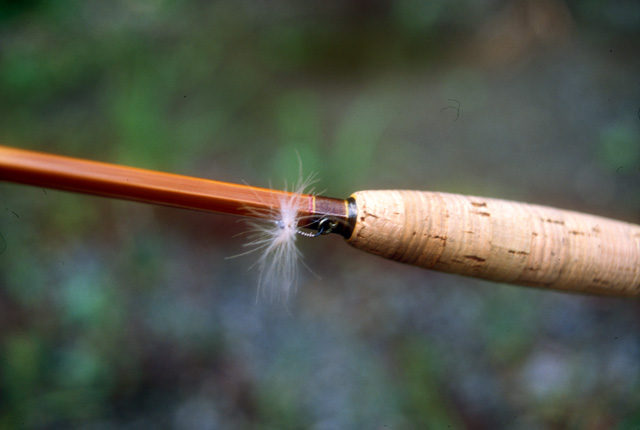 Bamboo Rod and a Dry Fly