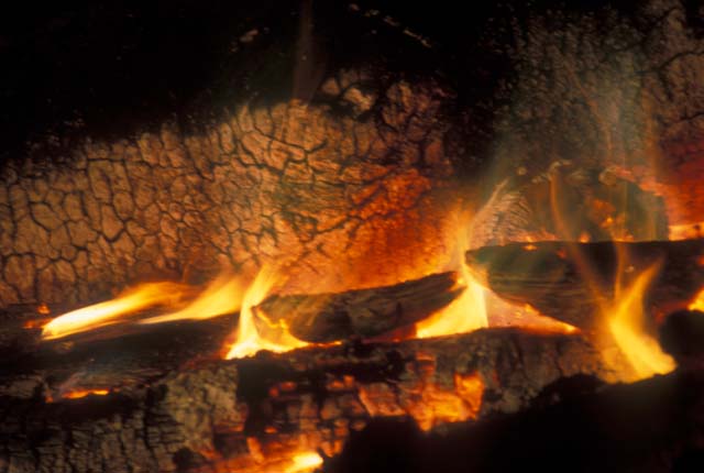 焚き火
